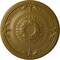 Ekena Millwork Athens Ceiling Medallion (Fits Canopies up to 3 5/8"), Hand-Painted Gold, 26 1/4"OD x 3 1/4"P CM27ATGLS - alternate 1